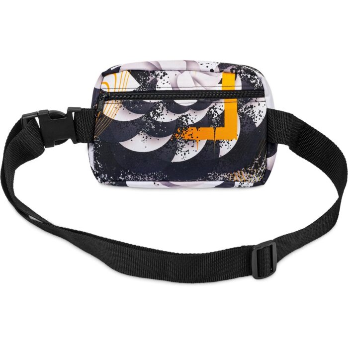 Pre-Printed Sample Hoppla Blyde Polyester Waist Bag - Image 4