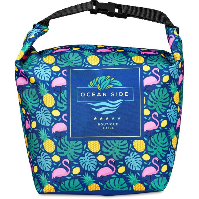 Pre-Printed Sample Hoppla Protea Polyester Lunch Cooler - Image 3