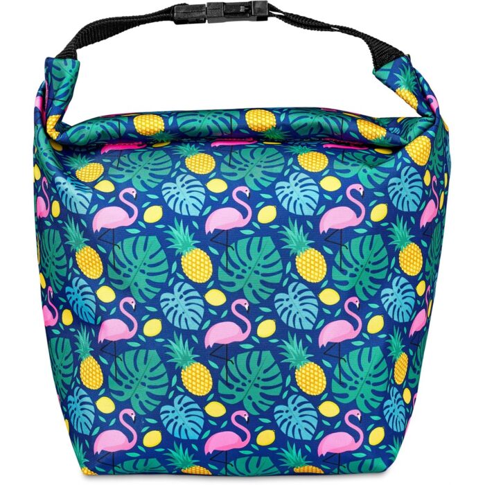 Pre-Printed Sample Hoppla Protea Polyester Lunch Cooler - Image 4