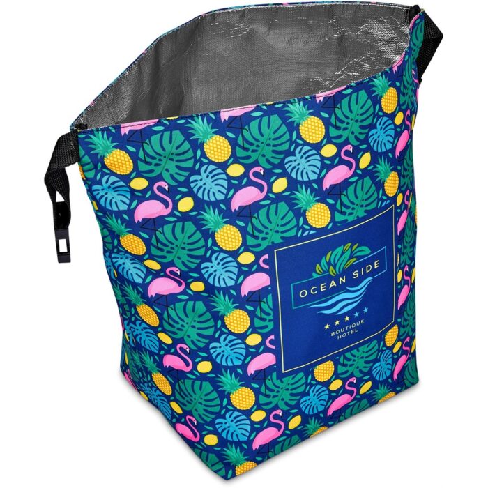 Pre-Printed Sample Hoppla Protea Polyester Lunch Cooler - Image 2