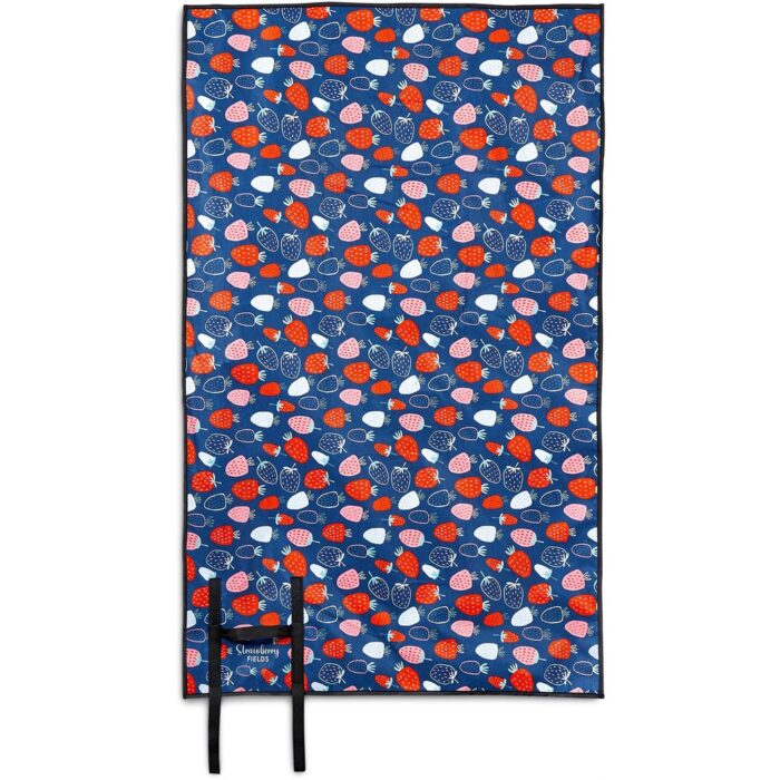 Pre-Printed Sample Hoppla Ivory Recycled PET Picnic Mat - Image 6