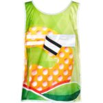 Pre-Printed Sample Hoppla Jackal Polyester Caddy Bib with PVC Name Sleeve - Image 4