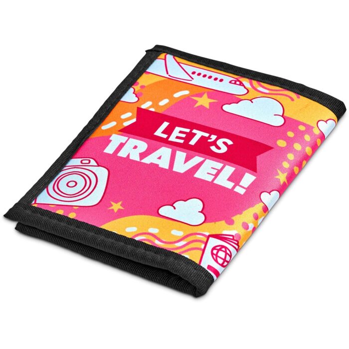 Pre-Printed Sample Hoppla Zambezi Neoprene Passport Cover - Image 4
