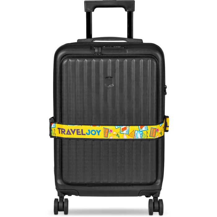 Pre-Printed Sample Hoppla Globetrotter Luggage Strap - Image 3