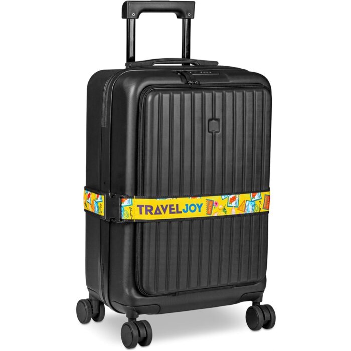 Pre-Printed Sample Hoppla Globetrotter Luggage Strap - Image 2