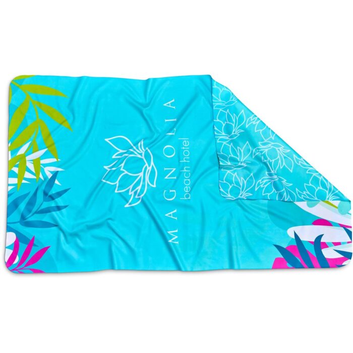 Pre-Printed Sample Hoppla Hula Beach Towel - Dual Branding - Image 5