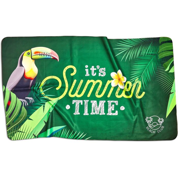 Pre-Printed Sample Hoppla Hula Beach Towel - Single Sided - Image 2