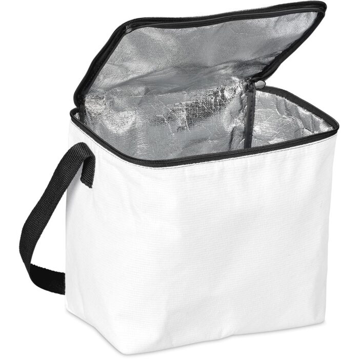 Pre-Production Sample Hoppla Quebec Recycled PET Stitch-Bond 12 Can Cooler - Image 9