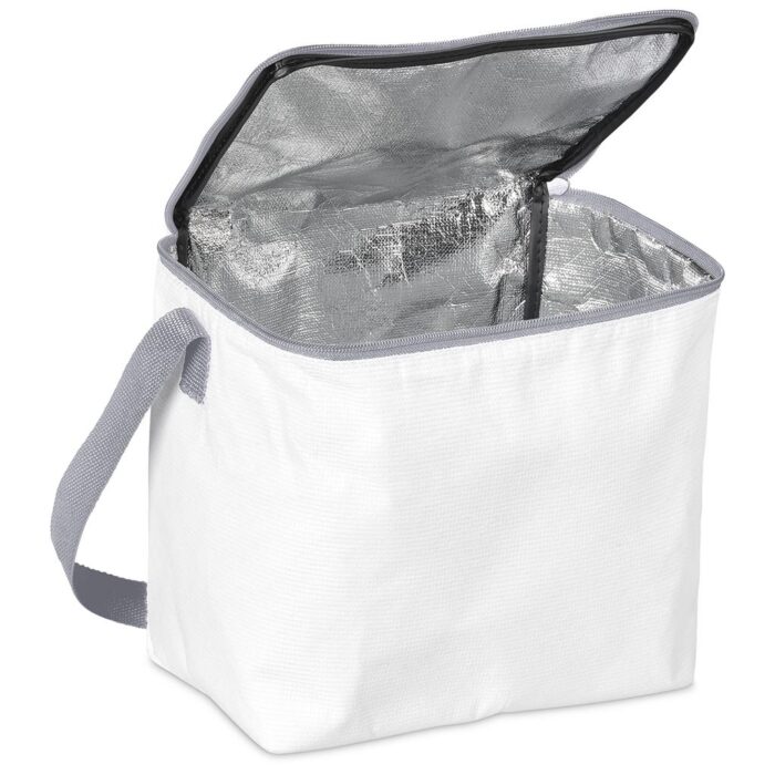 Pre-Production Sample Hoppla Quebec Recycled PET Stitch-Bond 12 Can Cooler - Image 5