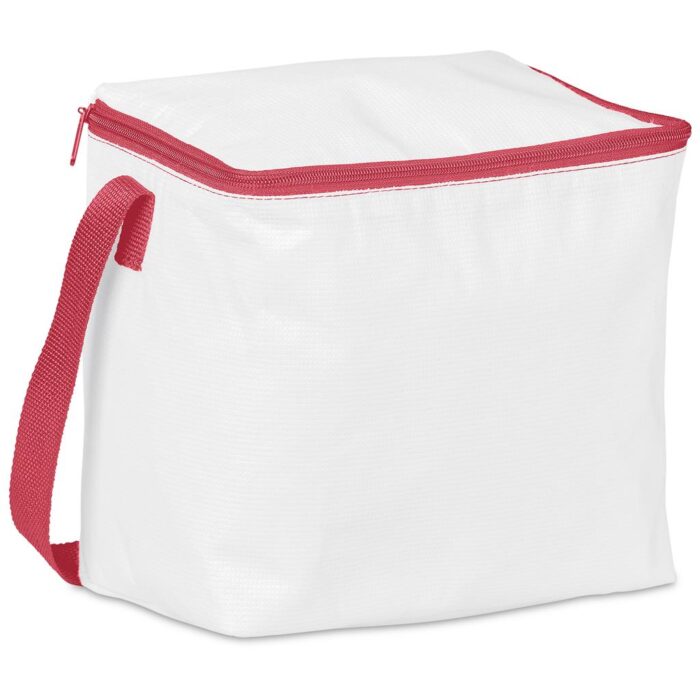 Pre-Production Sample Hoppla Quebec Recycled PET Stitch-Bond 12 Can Cooler - Image 6