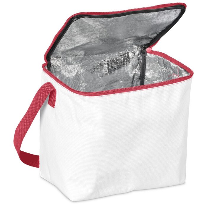 Pre-Production Sample Hoppla Quebec Recycled PET Stitch-Bond 12 Can Cooler - Image 15