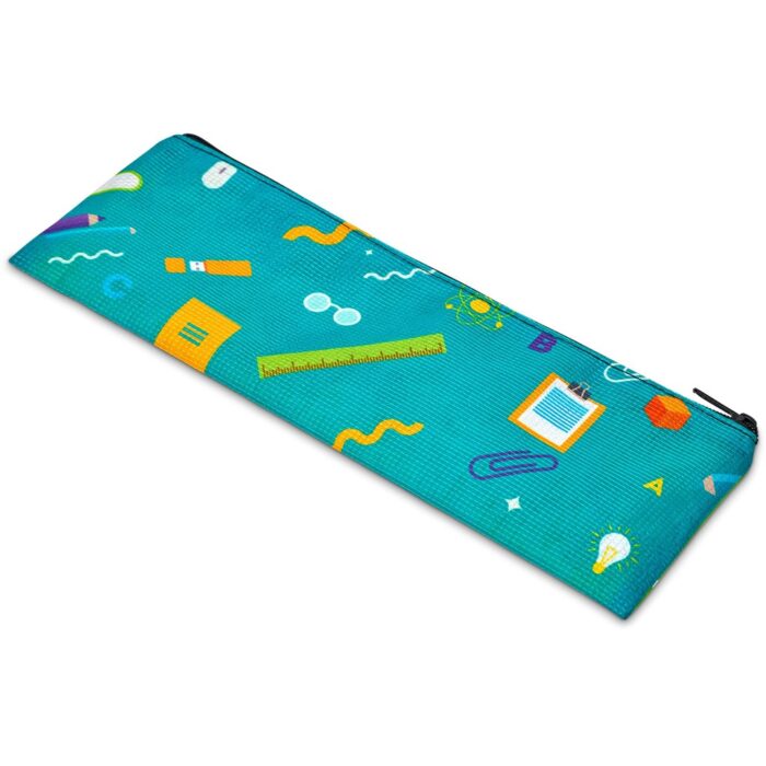Pre-Production Sample Hoppla Parker Recycled PET Stitch-Bond Pencil Case - Image 5
