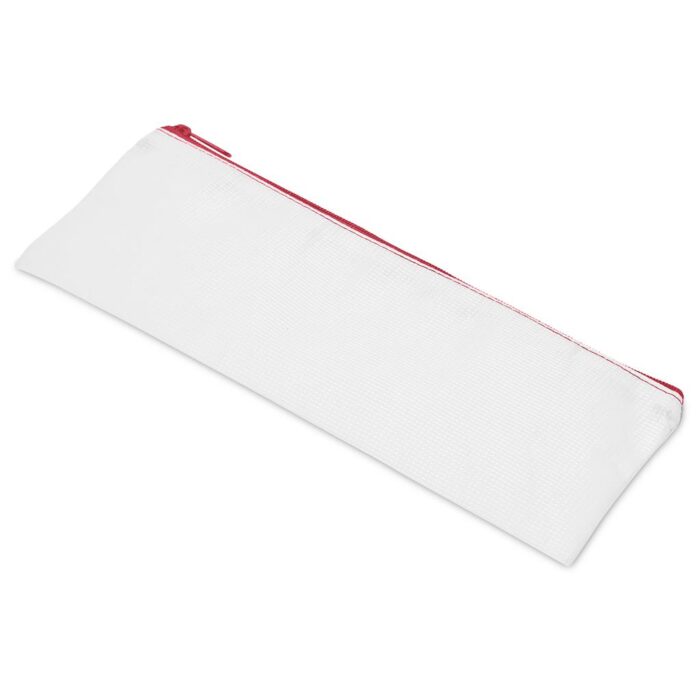 Pre-Production Sample Hoppla Parker Recycled PET Stitch-Bond Pencil Case - Image 4