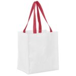 Pre-Production Sample Hoppla Gateway Recycled PET Stitch-Bond Shopper - Image 3
