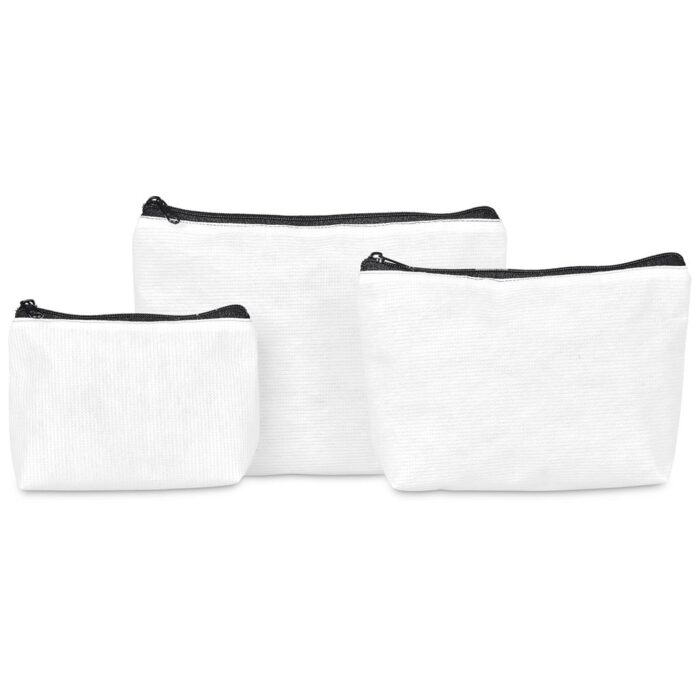 Pre-Production Sample Hoppla Recycled PET Stitch-Bond Mini Toiletry Bag - Image 10