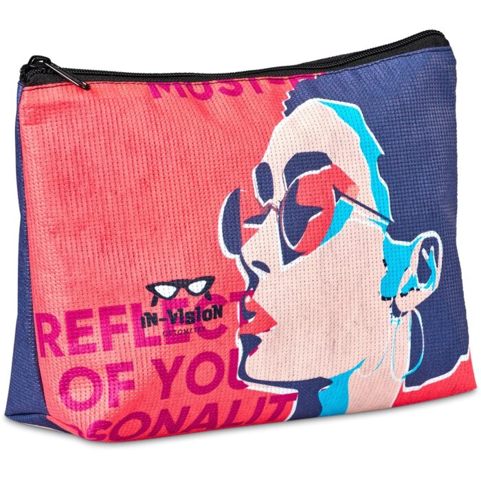 Pre-Production Sample Hoppla Leanne Recycled PET Stitch-Bond Maxi Toiletry Bag - Image 15