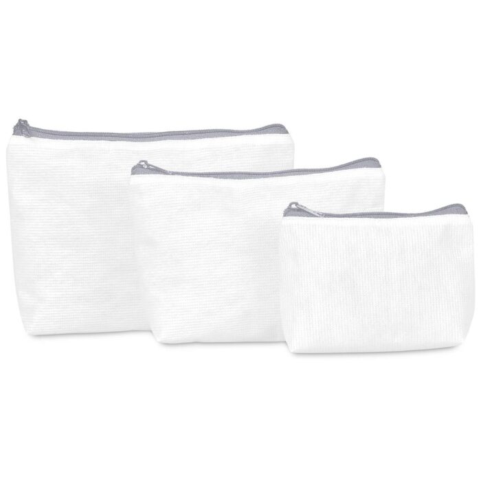 Pre-Production Sample Hoppla Leanne Recycled PET Stitch-Bond Maxi Toiletry Bag - Image 4