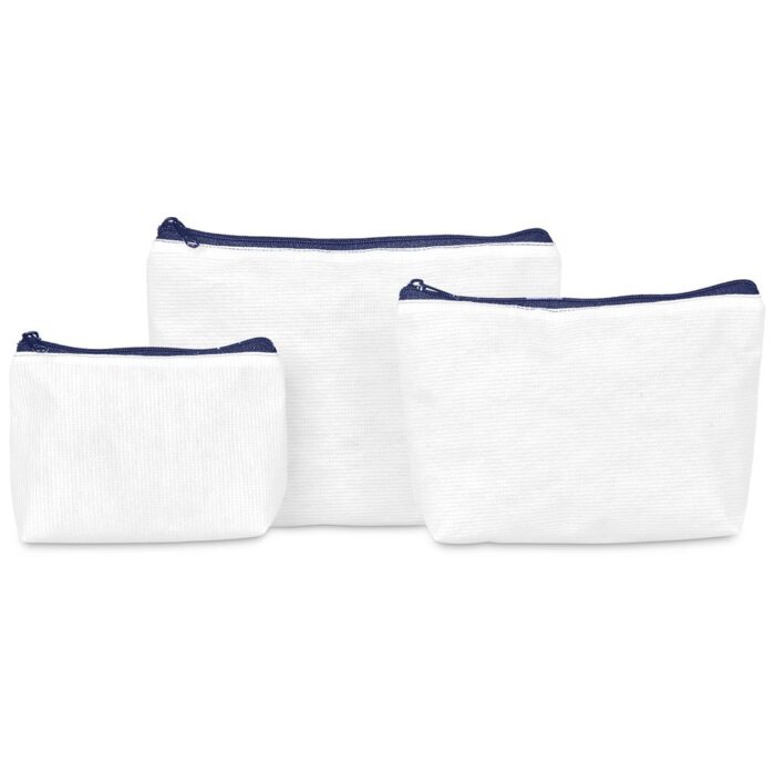 Pre-Production Sample Hoppla Leanne Recycled PET Stitch-Bond Maxi Toiletry Bag - Image 8