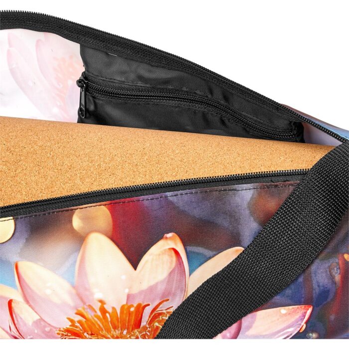 Pre-Production Sample Hoppla Wilderness Polyester Yoga Bag - Image 8