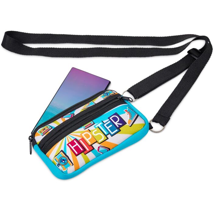 Pre-Production Sample Hoppla Paarl Neoprene Cell Phone Pouch - Image 11