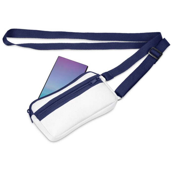 Pre-Production Sample Hoppla Paarl Neoprene Cell Phone Pouch - Image 4