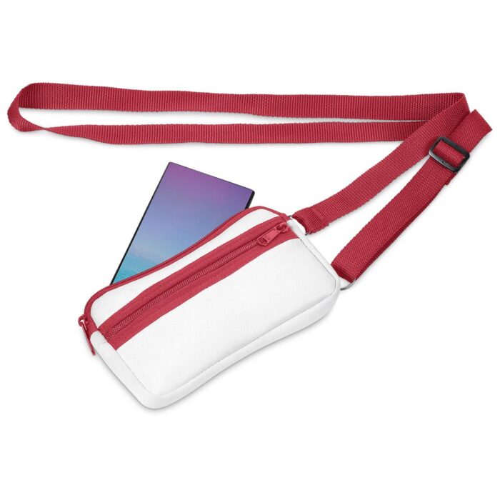 Pre-Production Sample Hoppla Paarl Neoprene Cell Phone Pouch - Image 13