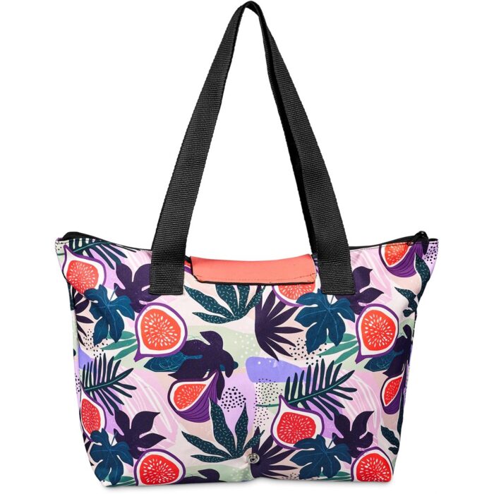 Pre-Production Sample Hoppla Rosebank Polyester Roll-Up Tote Bag - Image 10