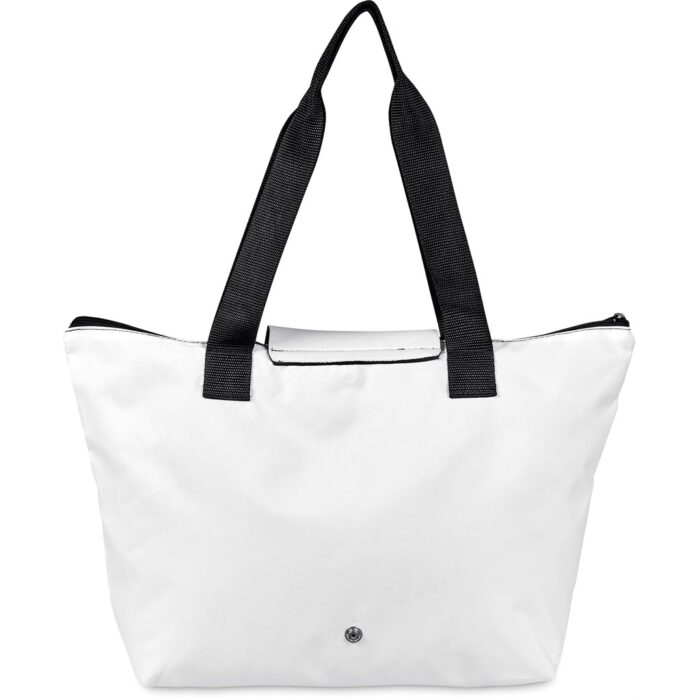 Pre-Production Sample Hoppla Rosebank Polyester Roll-Up Tote Bag - Image 4