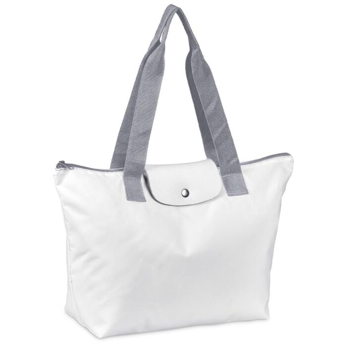 Pre-Production Sample Hoppla Rosebank Polyester Roll-Up Tote Bag - Image 9