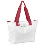 Pre-Production Sample Hoppla Rosebank Polyester Roll-Up Tote Bag - Image 6