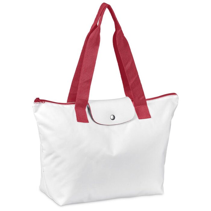 Pre-Production Sample Hoppla Rosebank Polyester Roll-Up Tote Bag - Image 6