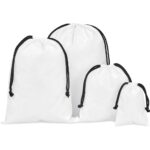 Pre-Production Sample Hoppla Pacific Maxi Polyester Drawstring Pouch - Image 2
