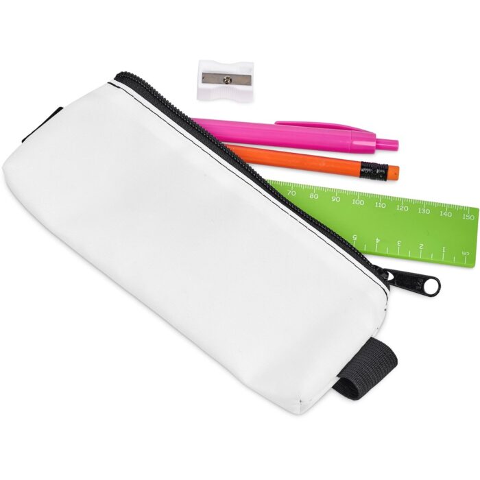 Pre-Production Sample Hoppla Lagoon Polyester Pencil Case To Fit Over An A5 Notebook - Image 3