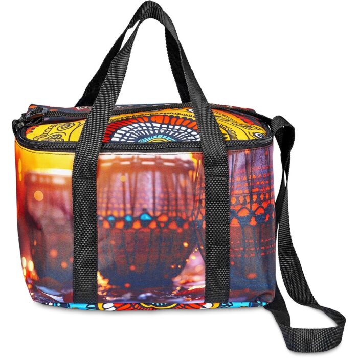Pre-Production Sample Hoppla Kruger Polyester 12-Can Cooler - Image 5