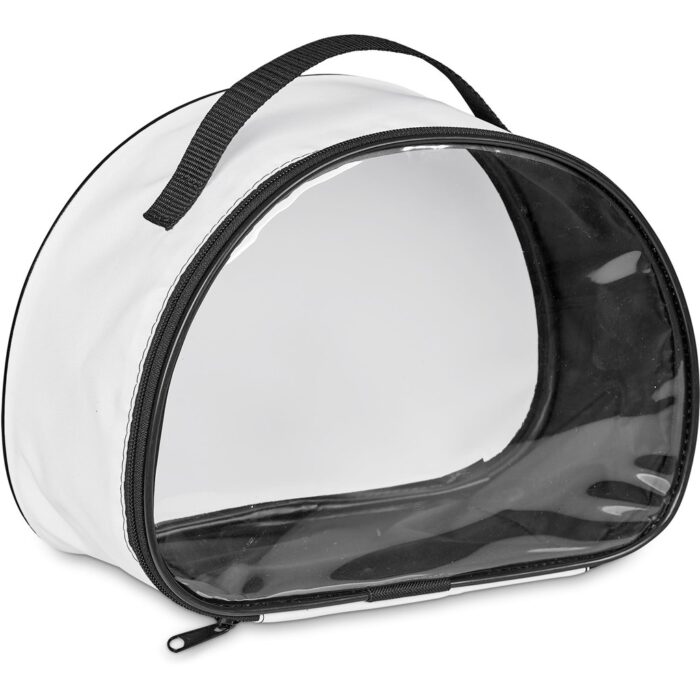 Pre-Production Sample Hoppla Aloe Toiletry Bag With PVC Front Window - Image 9