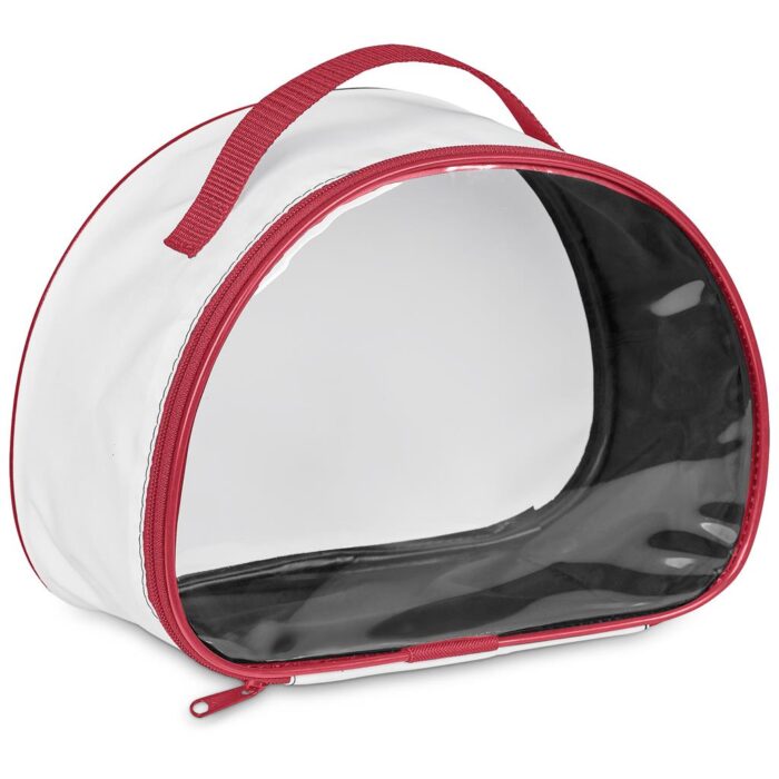 Pre-Production Sample Hoppla Aloe Toiletry Bag With PVC Front Window - Image 6