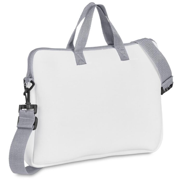 Pre-Production Sample Hoppla Neoprene 15.6-inch Nimbus Laptop Sleeve With Strap - Image 6