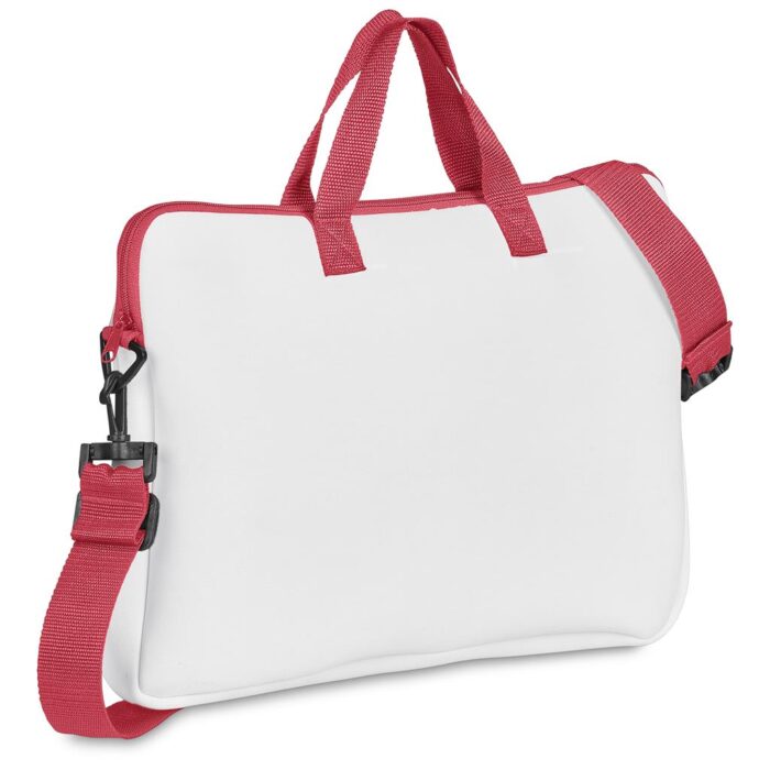 Pre-Production Sample Hoppla Neoprene 15.6-inch Nimbus Laptop Sleeve With Strap - Image 4