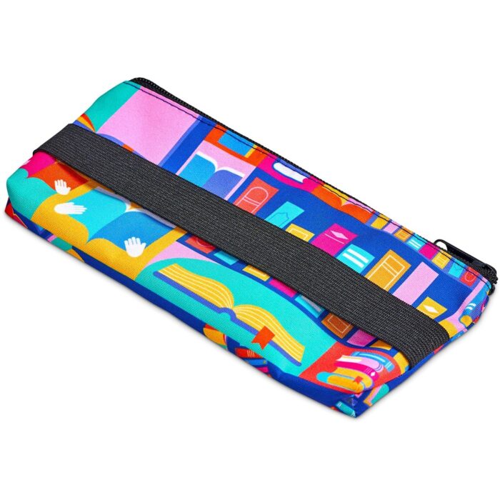 Pre-Production Sample Hoppla Scribbler Polyester Large Pencil Case To Fit An A5 Notebook - Image 2