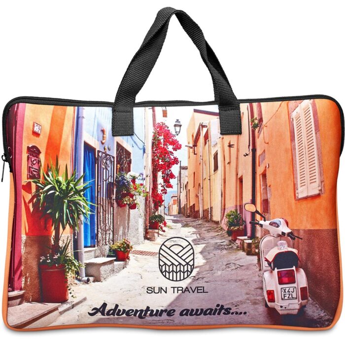 Pre-Production Sample Hoppla Neoprene 15.6-inch Cloud Laptop Sleeve - Image 8