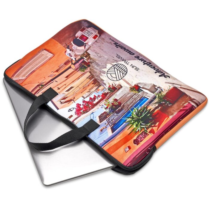 Pre-Production Sample Hoppla Neoprene 15.6-inch Cloud Laptop Sleeve - Image 3