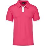 Mens Contest Golf Shirt - Pink - Image 5