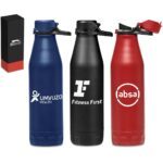 Slazenger Novac Stainless Steel Vacuum Water Bottle - 500ml - Image 13