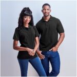 Mens Crest Golf Shirt - Image 4