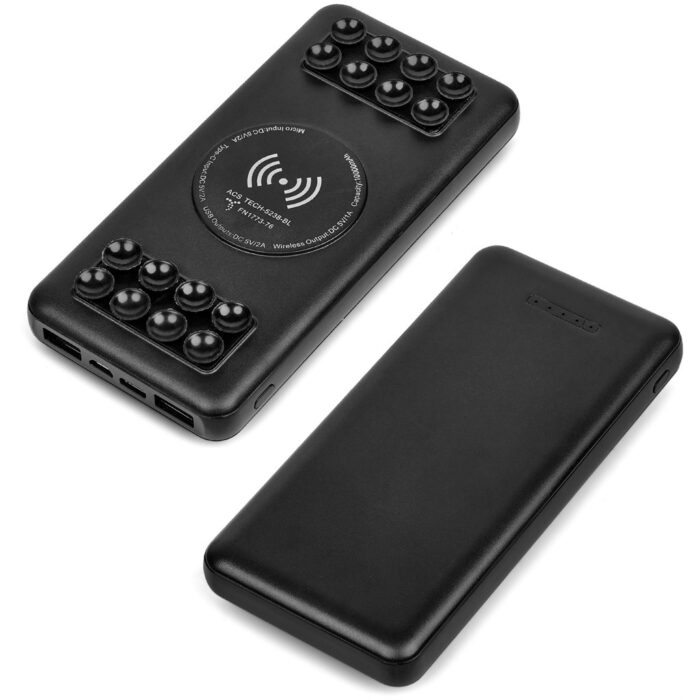 Vader Wireless Charging Suction Power Bank - 10,000mAh - Image 2