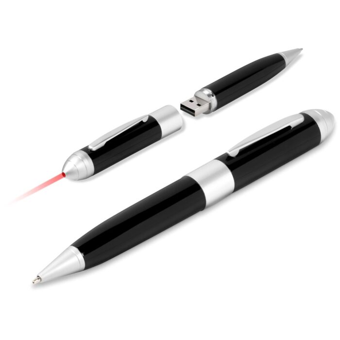 Kilobyte Flash Drive Pen & Laser Pointer - 8GB - Image 5