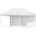 Coated Steel Sublimated Gazebo 6m x 3m - 1 Short Half-Wall Skin - 1 Long Full Wall Skin - Image 9