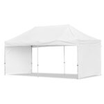 Coated Steel Sublimated Gazebo 6m x 3m - 2 Short Full-Wall Skins - Image 4