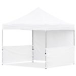 Coated Steel Sublimated Gazebo 3 x 3m - 2 Half-Wall Skins - 1 Full-Wall Skin - Image 2