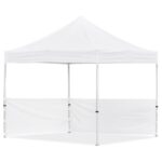 Coated Steel Sublimated Gazebo 3m x 3m - 2 Half-Wall Skins - Image 5